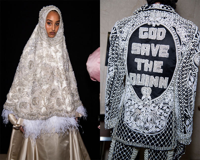 Swarovski glistens at London Fashion Week