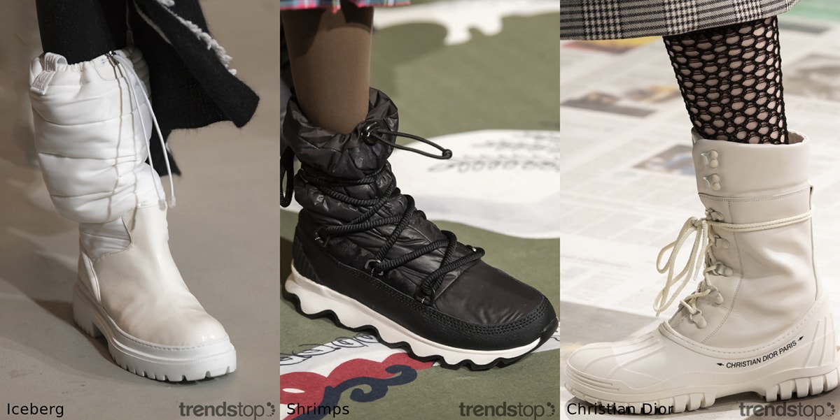 Women’s footwear on the catwalks Fall Winter 2020-21