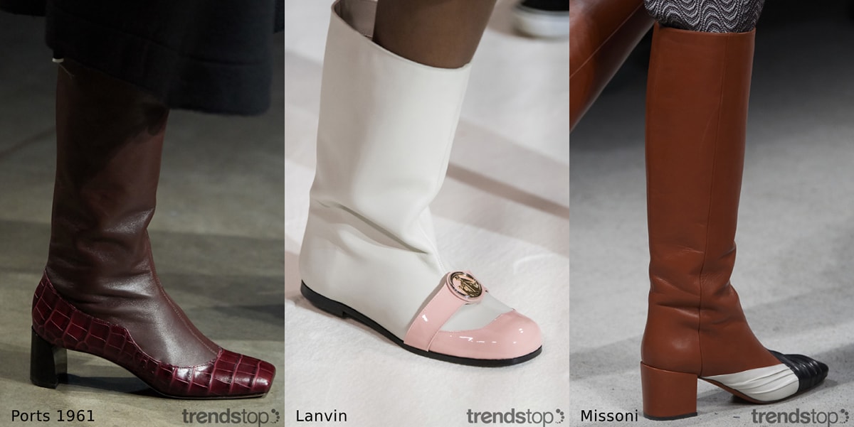 Women’s footwear on the catwalks Fall Winter 2020-21