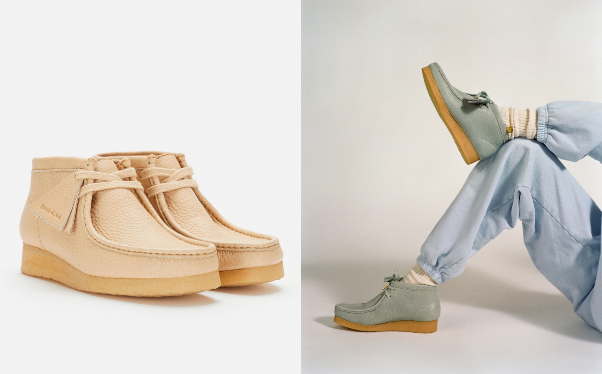 Sporty and Rich teams up with Clarks Originals 