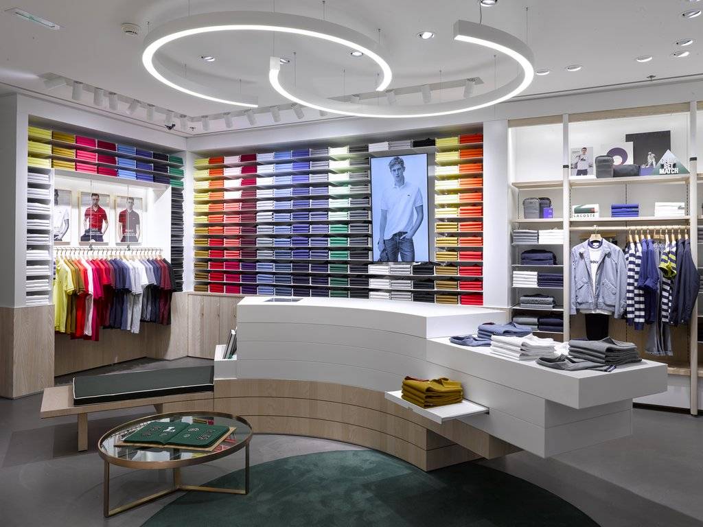 Lacoste presents its new store concept