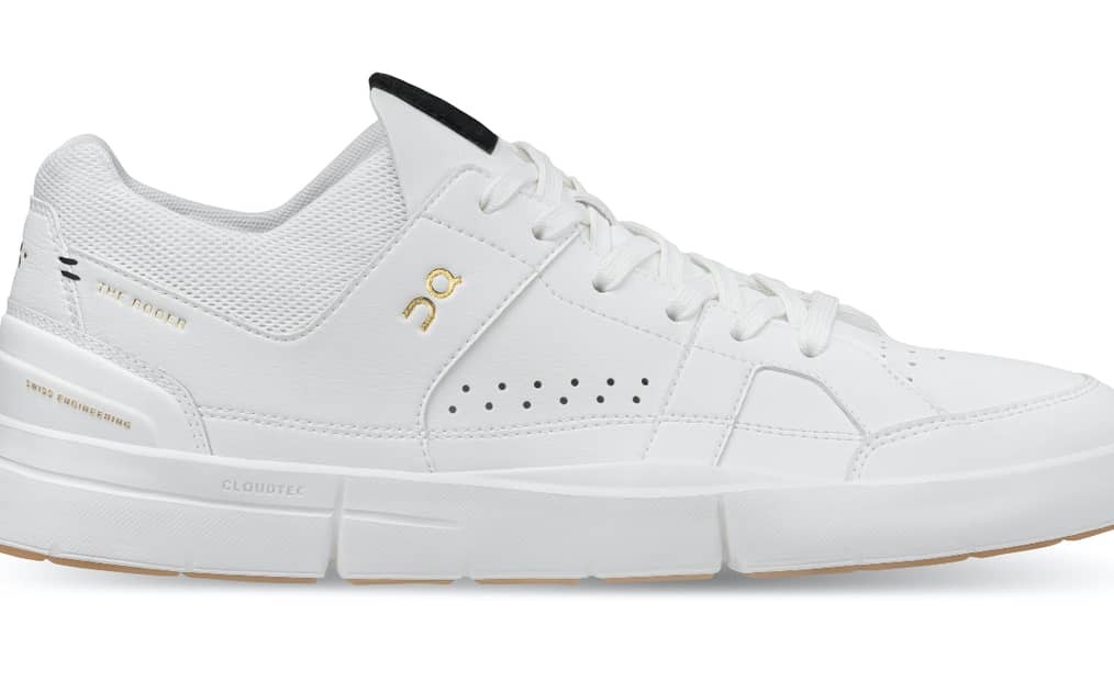 Roger Federer Debuts His First Sneaker With Swiss Label On