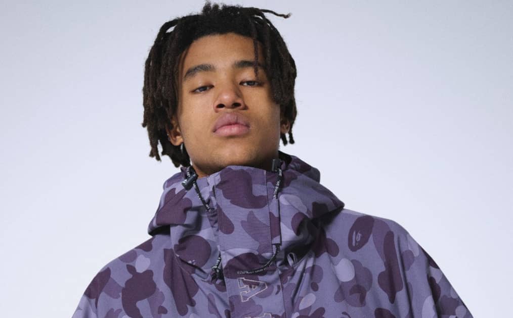 BAPE COLOR CAMO SNOWBOARD JACKET PURPLE - ジャケット・アウター