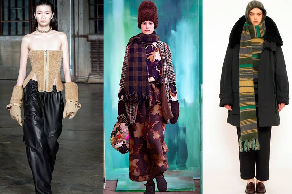 Fall/Winter 2023 accessory trends: cold weather key items