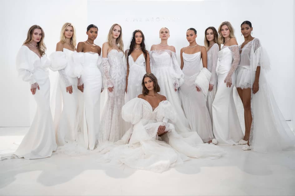 Chic Rime Arodaky Bridal Separates for a Glamorous and Intimate