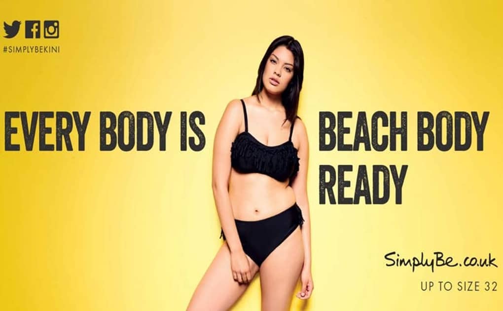 Simply Be Every Body is Beach Body Ready