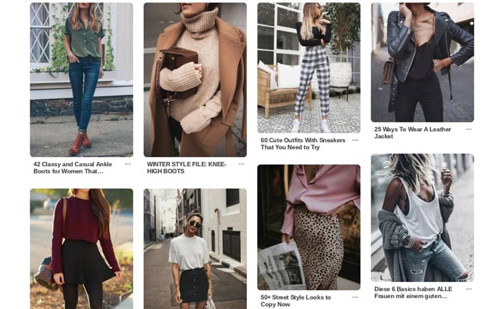 How to use Pinterest to promote a fashion business