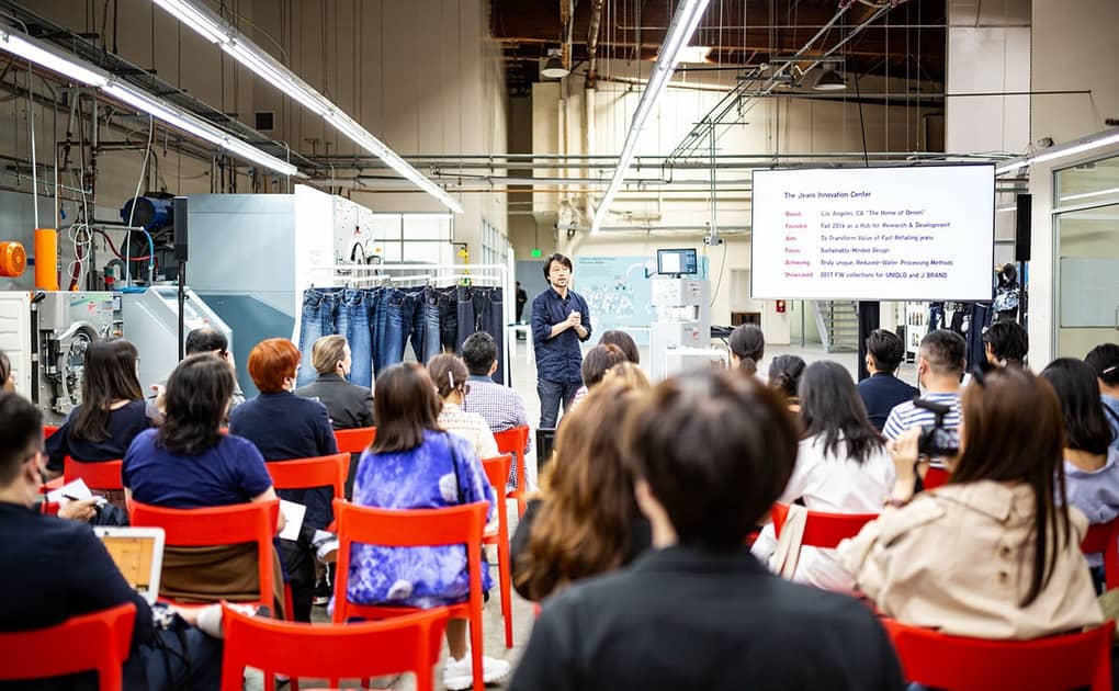 Inside Uniqlo's Jeans Innovation Center in Los Angeles