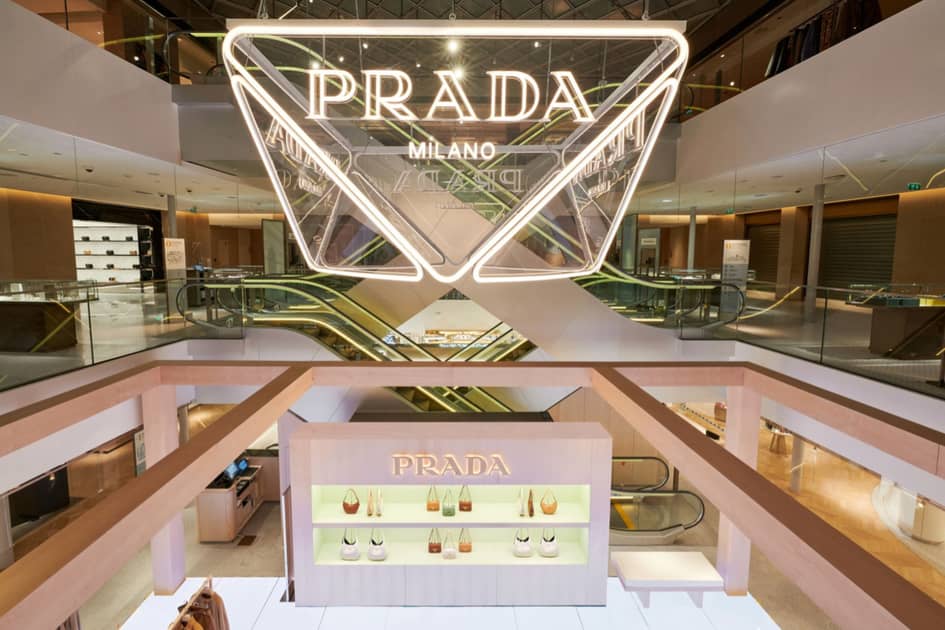 In pictures: Harrods opens the doors to Prada cafe pop-up - Retail Gazette
