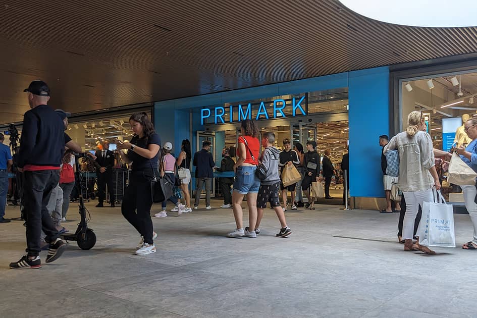 A Primark abrirá a sua nova loja em Múrcia no dia 21 de novembro em Lorca