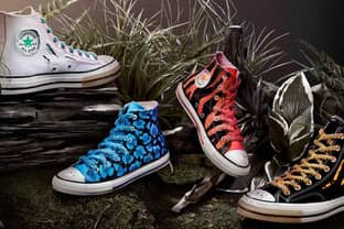 New Converse x Dr. Woo collab: sneakers that change color with wear and tear