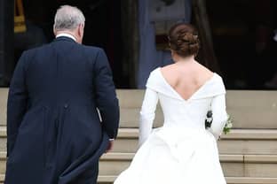 Princess Eugenie weds in Peter Pilotto