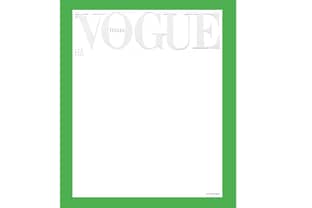 The cover of Vogue Italy’s April issue is white in response to the coronavirus: their next April issue should be green