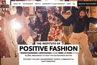 Institute of Positive Fashion launches website and new partnership