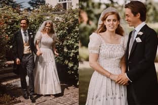 Princess Beatrice wedding dress to go on display in the UK