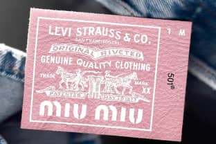 Miu Miu launches upcycled collection and partners with Levi's