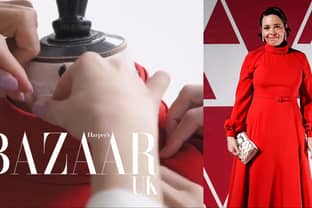 Video: Olivia Colmans Oscar-Kleid von Dior benötigte 320 Stunden um hergestellt zu werden