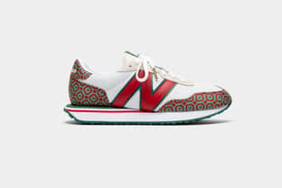 Casablanca and New Balance launches new 237 red monogram edition 