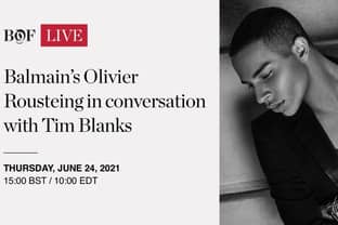 Video: Olivier Rousteing (Balmain) in gesprek met Tim Blanks
