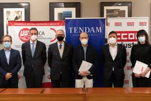 UGT FICA firma el primer Acuerdo Marco Global con el Grupo Tendam