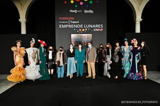 Emprende lunares, la lanzadera de los jóvenes diseñadores de moda flamenca, sobre la pasarela