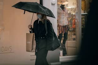 Stormweer zorgde voor 28 procent minder drukte in winkelstraten