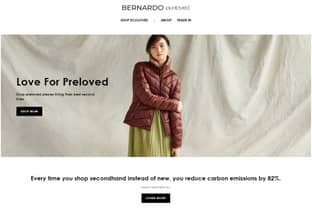 Bernardo launches resale programme with ThredUp