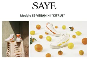 SAYE presenta Citrus, los nuevos colores del Modelo 89 Vegan Hi