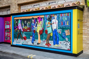 Soho unveils art installation with London College of Fashion