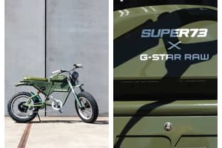 G-Star RAW and SUPER73 team up for unforgettable city rides across the world