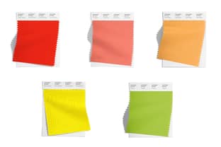 Pantone presenta una paleta de colores "vibrantes" para la LFW Primavera/Verano 2023
