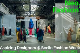 Neo.Fashion. Winter 2023 presents Aspiring Designers @ Berlin Fashion Week - Jetzt bewerben!