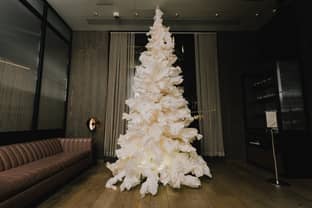 Daniel w. Fletcher designs The Londoner Christmas tree