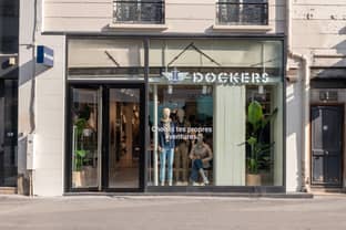 Dockers inaugure sa première boutique à Paris 