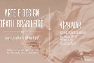 Exposição interativa conecta consumidores com tecidos brasileiros
