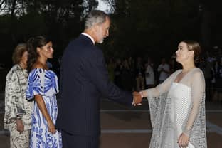 La reina Letizia, de Desigual en Palma de Mallorca