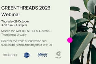 GREENTHREADS 2023: Unveiling Sustainable Solutions for Future-Proofing Fashion Businesses