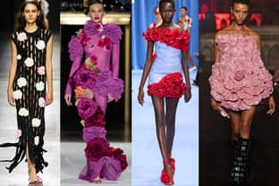 Tracing a trend: 3D floral embellishments