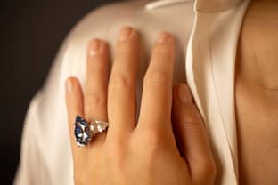  Blauer Diamant in Genf für 41 Millionen Euro versteigert