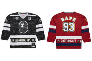 Bape and Mitchell & Ness unveil NHL collection
