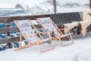 Guess unveils brand takeovers at skiing destinations