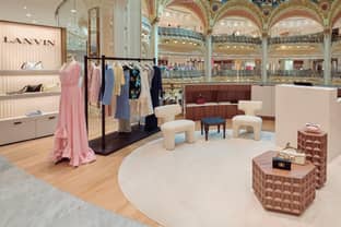Lanvin ouvre un espace dédié à sa collection pour femmes aux Galeries Lafayette Haussmann
