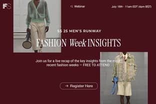 SS25 Men's Fashion Week Insights with Fashion Snoops