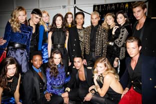 Le lancement de la collection Balmain x H&M célébré à New York‏