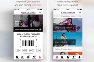 House of Fraser launches re-designed app