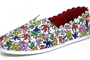 Keith Haring's famous designs to be featured on Tom's shoes