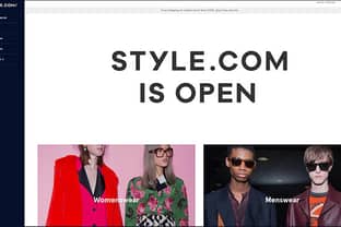 Digitale deuren vernieuwde Style.com geopend