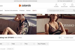 Inditex-Wäschemarke Oysho jetzt über Zalando erhältlich