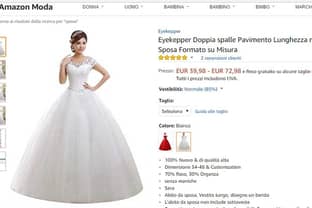 Amazon crea il suo wedding shop