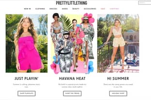 PrettyLittleThing named the fastest growing online fashion retailer